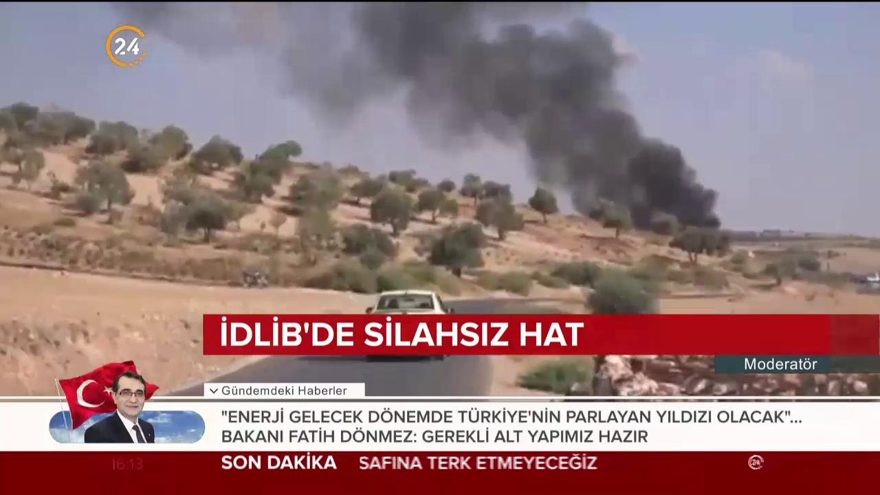 İdlib'de silahsız hat