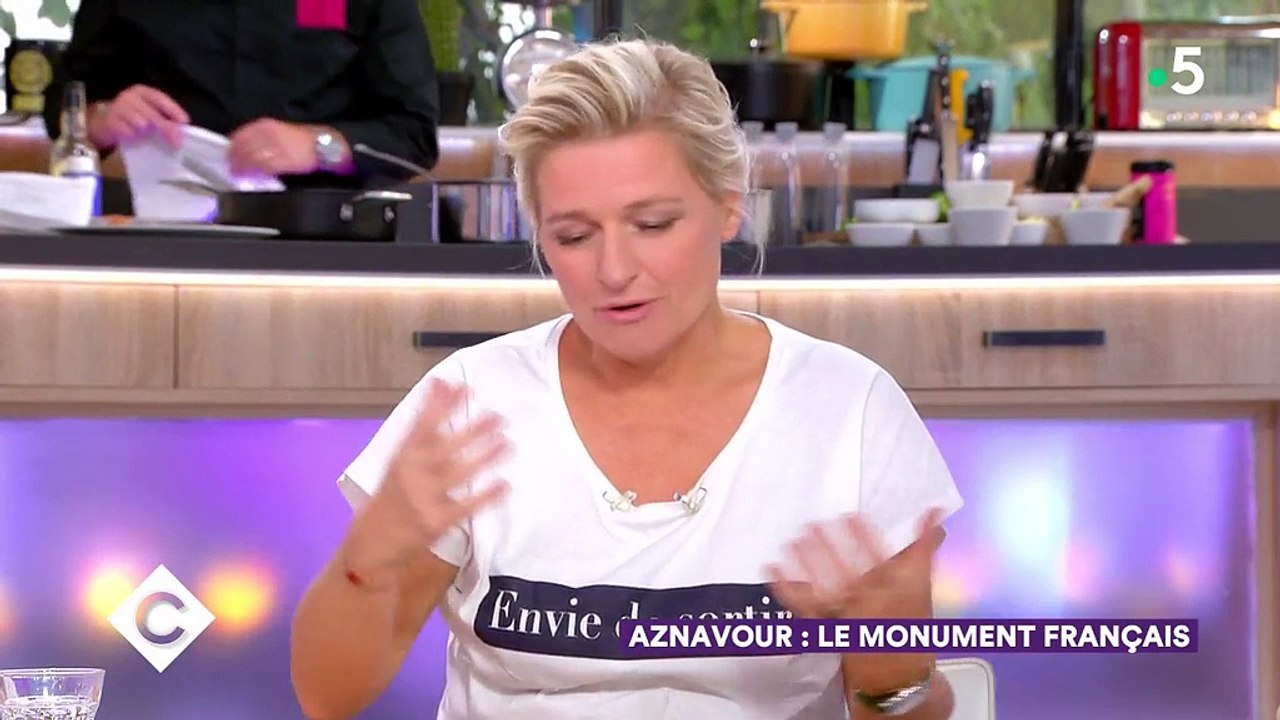 "Moi, je ne peux pas ne pas vivre" : regardez l'interview émouvante de Charles Aznavour dans "C à vous", trois jours avant sa mort