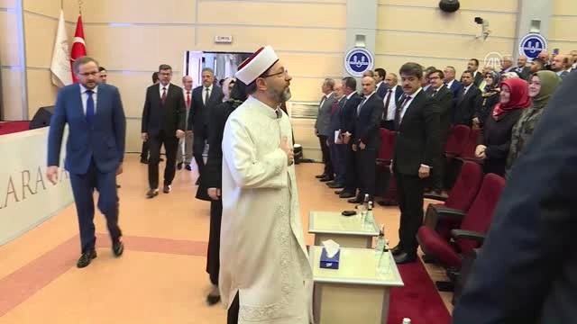 Erbaş: Camiler Tevhidin ve Merhametin Sembolü Olmuştur