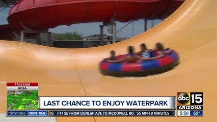 Last chance to enjoy a waterpark in the Valley for half off!