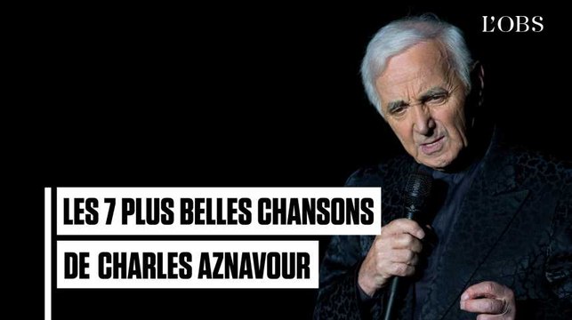 De La Bohème à Emmenez-moi , les plus belles chansons de Charles Aznavour