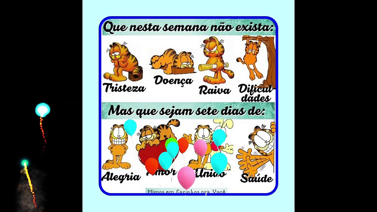 BOM DIA SEGUNDA-FEIRA