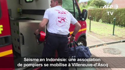 Des pompiers français et du matériel en route vers l'Indonésie