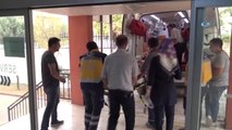 Gercüş'te Hastane Duvarı Çöktü: 1 İşçi Yaralandı