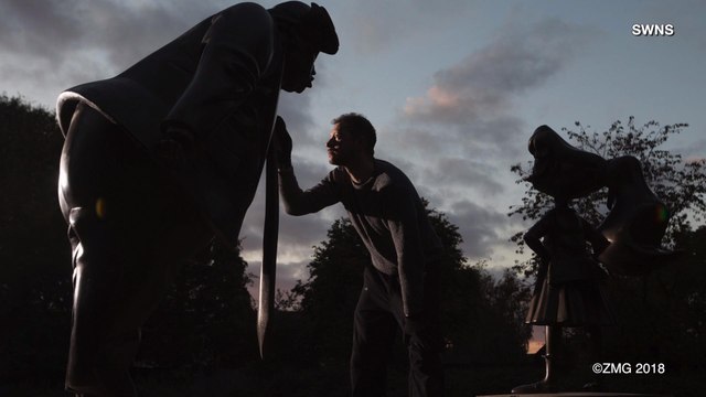 Roald Dahl's Matilda Faces Off Against Trump in Statues Marking Book's 30th Anniversary