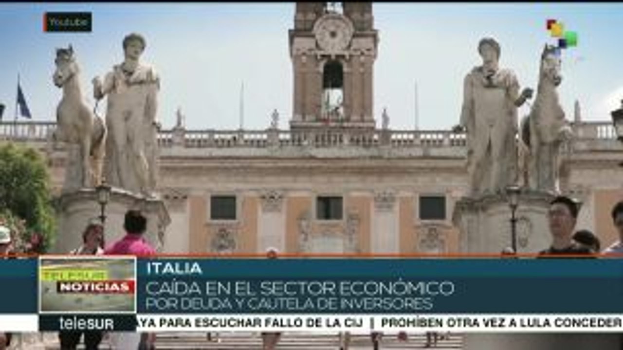 Italia con el segundo endeudamiento de la región;cautela de inversores