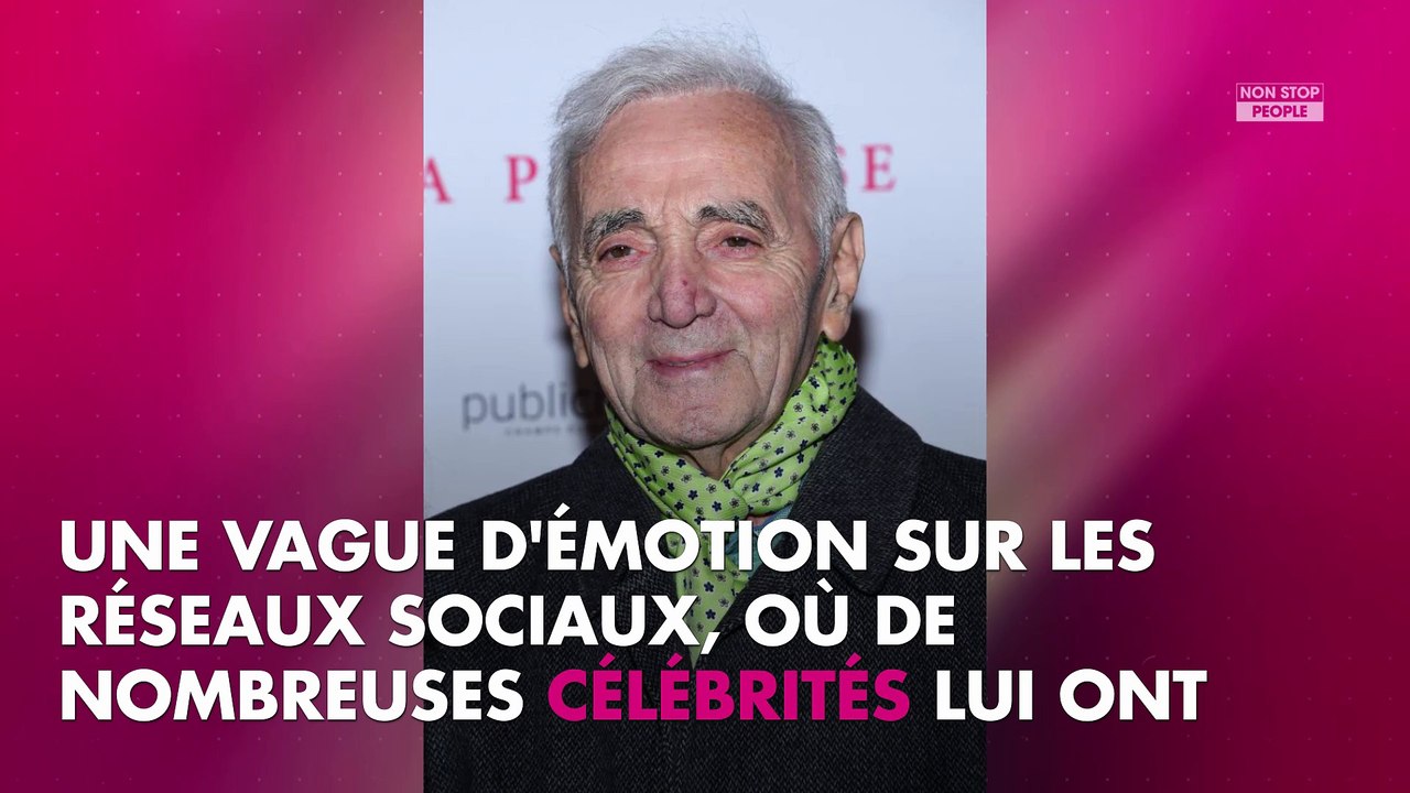 Charles Aznavour mort : Alain Delon se dit "fracassé" par l'annonce de son décès