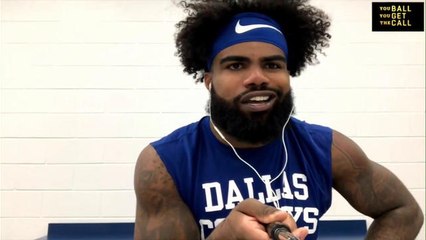 Zeke chats with Prime after Cowboys' last-second win