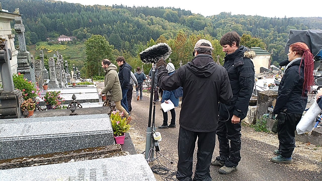 Plombières-les-Bains : Fanny Ardant en tournage