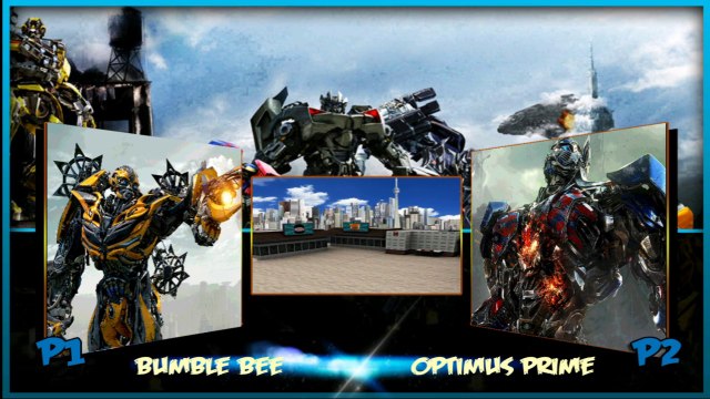 TRANSFORMERS BUMBLEBEE VS OPTIMUS PRIME - TRANFORMERS GAMES