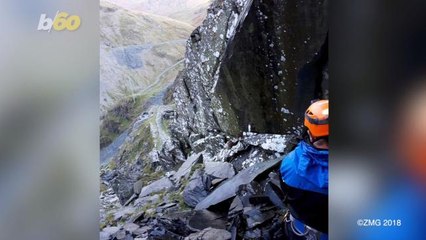 Lucky Ewe! Amazing Photos of Mountaintop Sheep Rescue