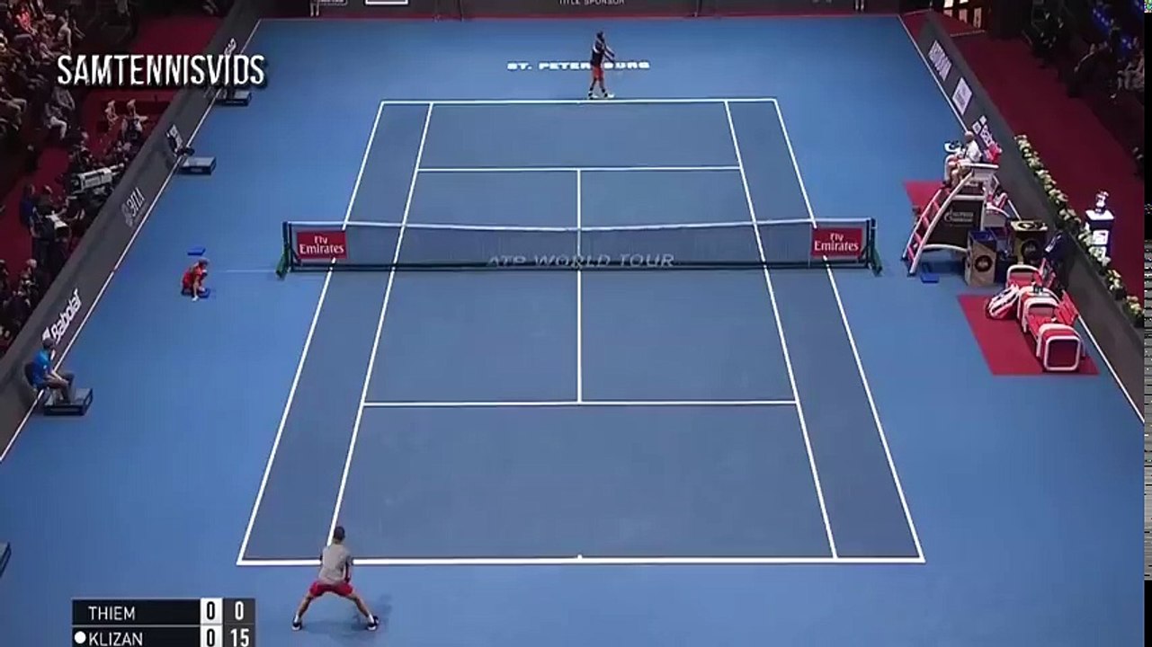 Dominic Thiem Vs Martin Klizan - St Petersburg 2018 Final (Highlights HD)