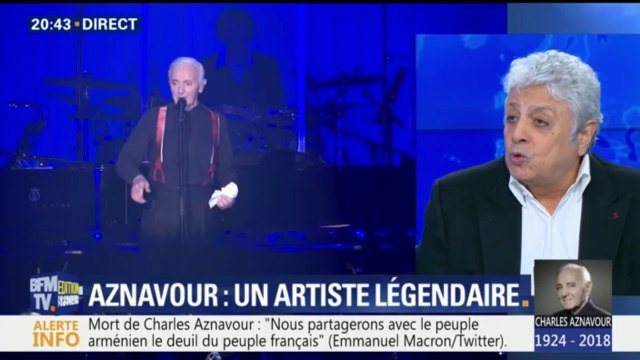 Je le considérais comme mon maître , témoigne Enrico Macias après le décès de Charles Aznavour