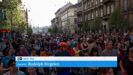 Ungarn: Proteste gegen Universitätsgesetz | DW Deutsch