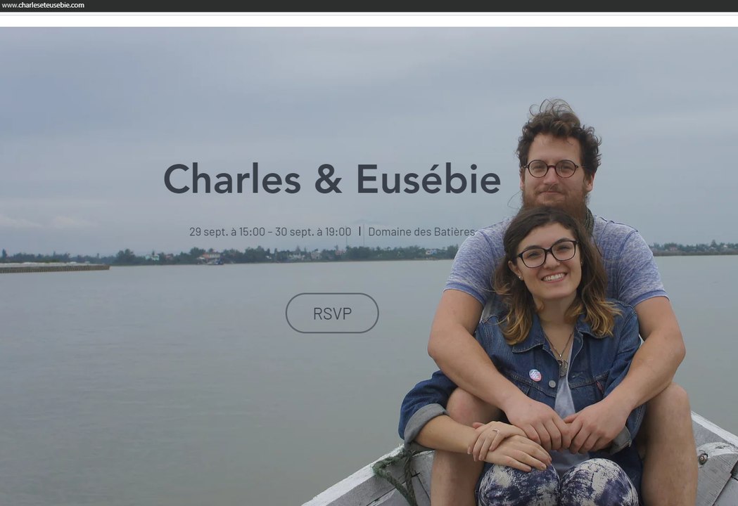 2018.09.30 mariage Prince Charles et Princesse Eusébie