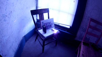 The Civil War Graffiti House Spirit Box Says Dennis's Name!! Lunar Paranormal Virginia