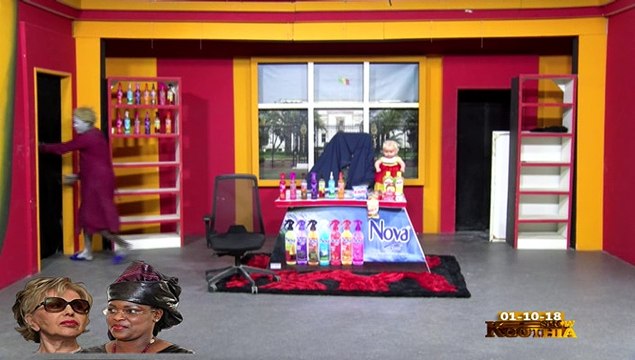 RUBRIQUE MARIEME FAYE SALL & VIVIANE WADE dans KOUTHIA SHOW du 01 Octobre 2018