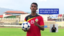 Here's another video from CNE Timor-Leste featuring Timorese athletes Jose Fonseca, Liliana da Costa, Emiliana Lopes, and Sandro Fame. Don't forget to vote on M