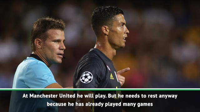 Ronaldo needs to rest - Allegri