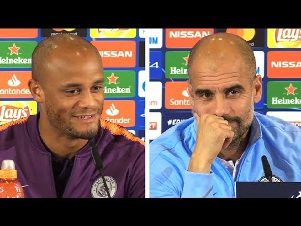 Pep Guardiola & Vincent Kompany Full Pre-Match Press Conference - Hoffenheim v Manchester City