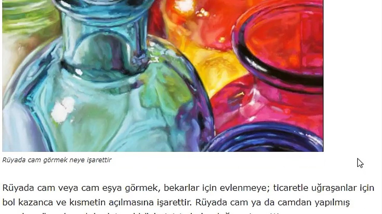 RÜYADA CAM