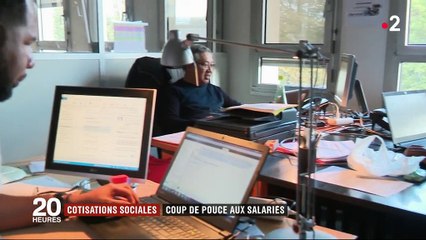 Cotisations sociales : coup de pouce aux salariés