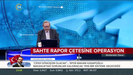 Sahte rapor çetesine operasyon düzenlendi