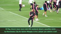 Guardiola demands respect over Man City Mbappe rumours
