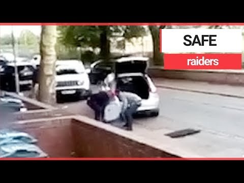 Gang Nick Safe From House in BROAD DAYLIGHT | SWNS TV