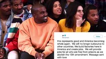Kanye West Stirs Outrage Over Tweets Calling For Abolish The 13th Amendment That Freed Slaves