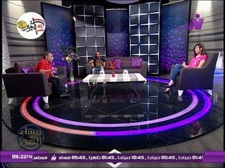 الفنان مجدى عبيد وابنه الفنان الشاب نوار مجدى عبيد فى مساء الفن_