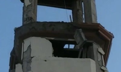 Gempa Palu Sebabkan Sebagian Menara Masjid Roboh di Parigi