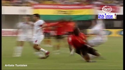 الشوط الاول مباراة تونس و انغولا 0-0 كاس افريقيا 2008