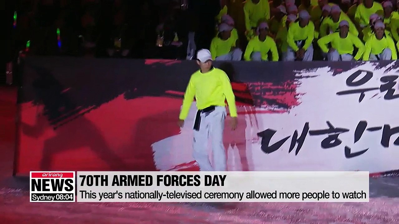 S. Korea commemorates soldiers on 70th Armed Forces Day
