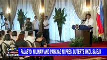 Palasyo, nilinaw ang pahayag ni Pres. #Duterte ukol sa EJK
