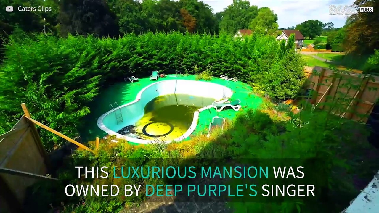 Inside Deep Purple singer's abandoned mansion