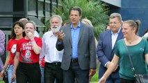 Haddad: 'Lula tem muita vontade de dialogar com a imprensa'