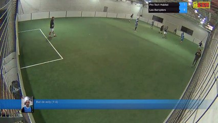 But de willy (1-4) - Pro Tech Habitat Vs Les Banqsters - 01/10/18 21:00 - LIGUE 1