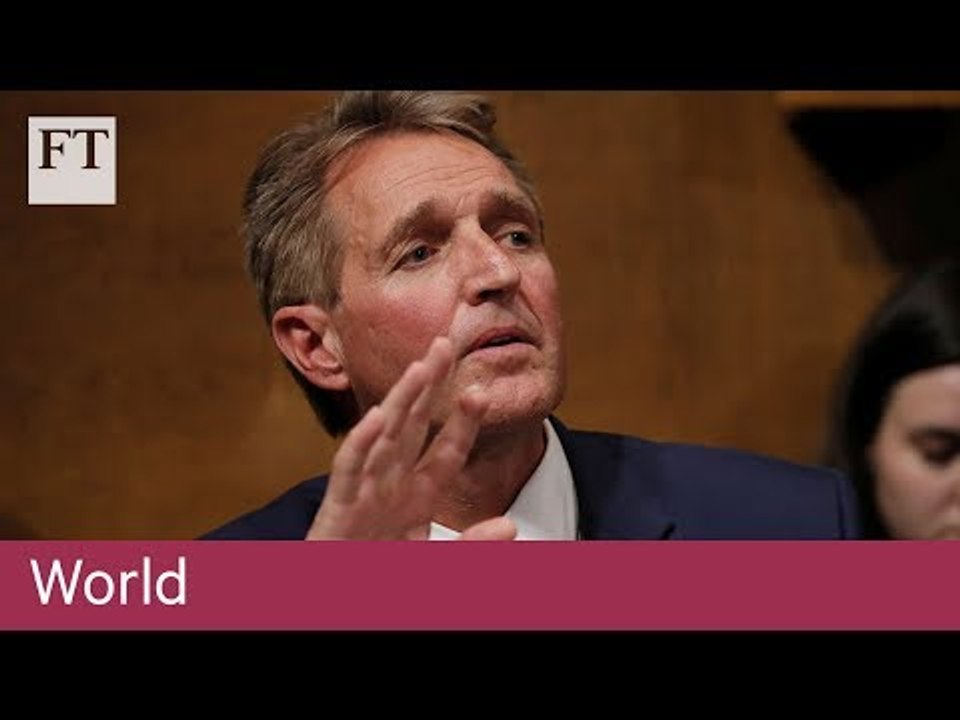 Flake votes 'yes', pending FBI probe
