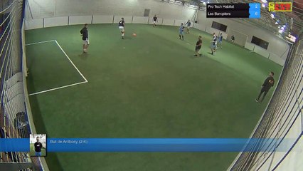 But de Anthony (2-6) - Pro Tech Habitat Vs Les Banqsters - 01/10/18 21:00 - LIGUE 1
