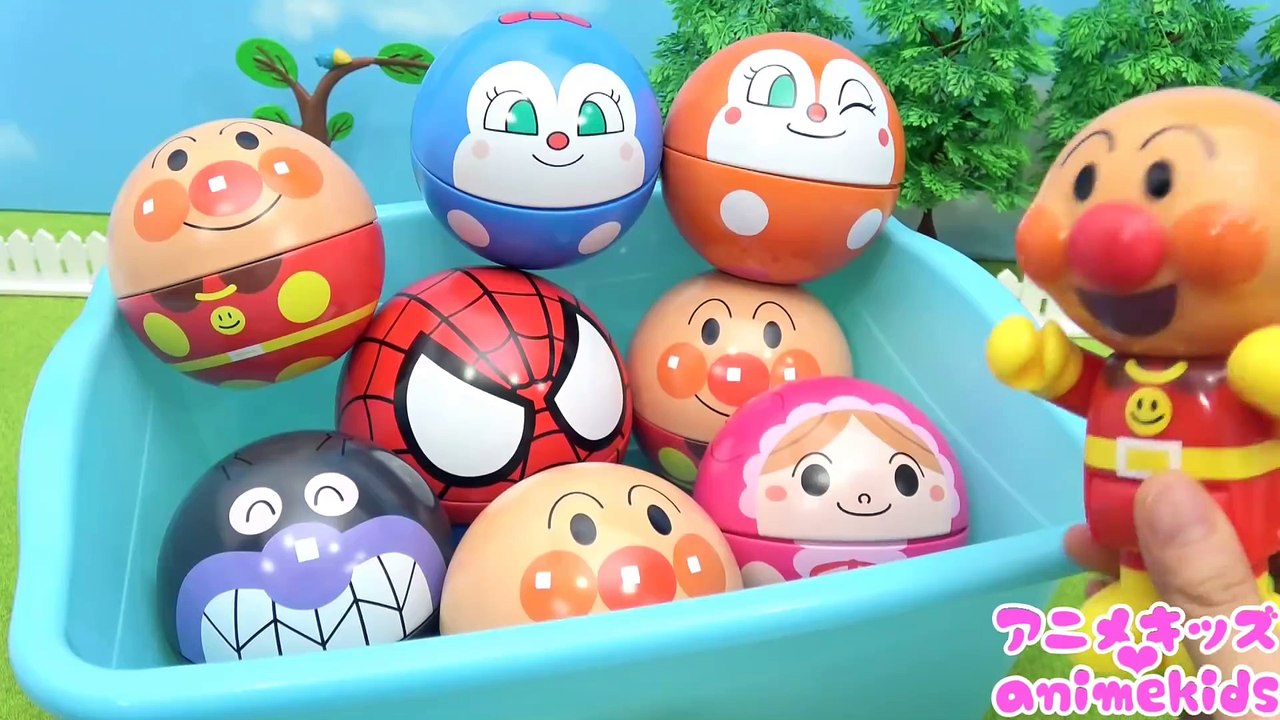 アンパンマン アニメ おもちゃ カプセルの中はなにがあるかな？ アニメキッズ