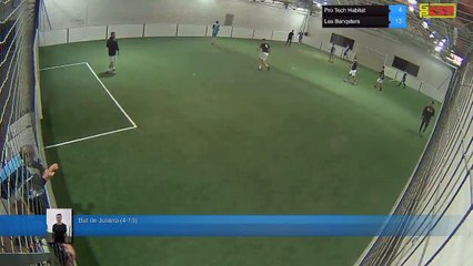 But de Juliano (4-13) - Pro Tech Habitat Vs Les Banqsters - 01/10/18 21:00 - LIGUE 1
