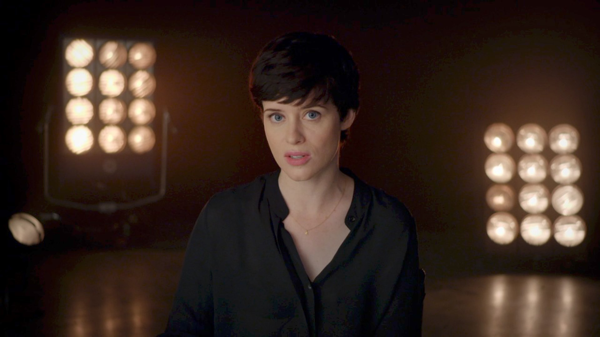 ⁣Claire Foy Learns About Neil Armstrong's Wife