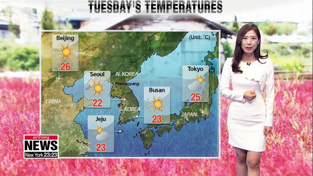 Clear autumn skies but cooler than norms _ 100218