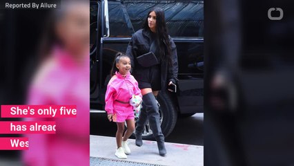 5-Year-Old North West Called A "Beauty Influencer"