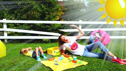 Funny kids Pretend play with Magic wheel Video for children from Vlad and Nikita