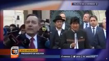  Presidente Evo Morales habla tras dura derrota en La Haya