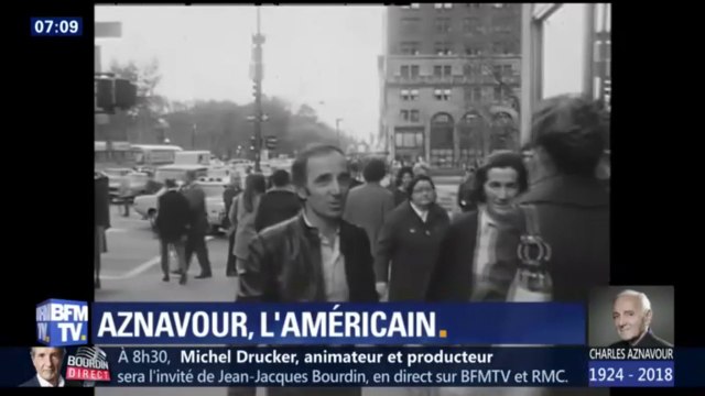 Le Frank Sinatra français , comment était perçu Charles Aznavour aux États-Unis