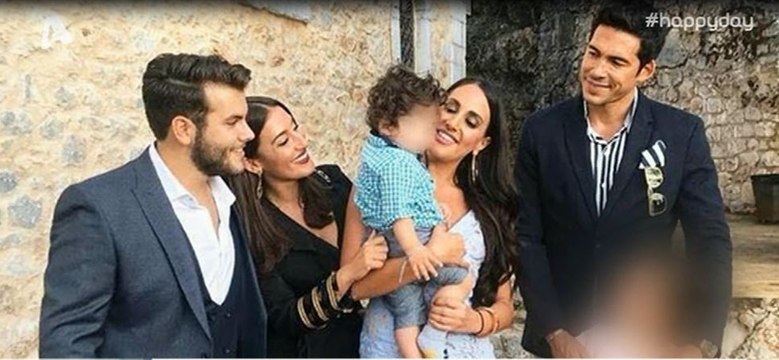 Μαλού - Χουάν Ροντρίγκεζ: Βάφτισαν τον έντεκα μηνών γιο τους στην Καλαμάτα