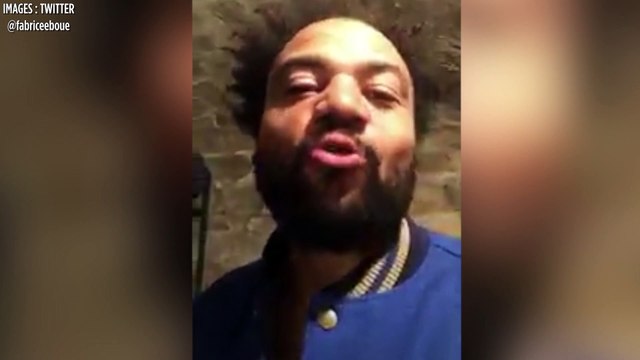 Fabrice Eboué s'amuse de la photo de Macron avec les jeunes